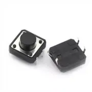 50pcs 12*12*7mm micro switch patching switch light touch switch mini push button