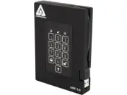 APRICORN Aegis Padlock Fortress 1TB USB 3.0 Portable FIPS 140-2 Encrypted