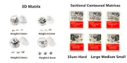 Dental Refill Matrix Band Sectional Contoured Matrice Fit Palodent V3 Garrison