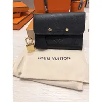 在飛比找蝦皮購物優惠-(售出）全新 Louis Vuitton 三折 短夾 LV 