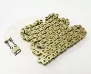 Heavy Duty Motorcycle O-Ring Drive Chain 520-110 Gold Honda XL125 V Varadero 07