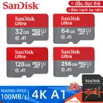 SANDISK 正品存儲卡 64GB / 128GB / 256GB SD 高速 SDHC 卡使用 WIFI 手機攝像頭