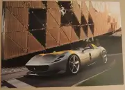 Ferrari Monza SP1 Presentation Card Karte 2018 no brochure prospekt book press