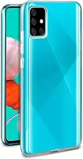 Samsung Galaxy A51 Clear Case | Soft Material Anti Scratch | Anti-Fingerprint Lightweight 360 Protective Transparent Cover (A51)