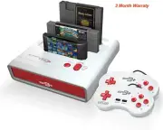 Retro-Bit Super Retrotrio Plus HD 3 In 1 Console SNES/NES Sega Genesis 720p