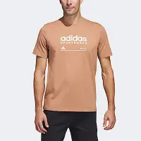 在飛比找Yahoo奇摩購物中心優惠-Adidas M Lounge Tee H49668 男 短