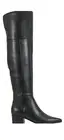 Marc Fisher FIRE! NIB! Lottie Over The Knee Boots in Smooth Black. Sz 8M. R2S!!