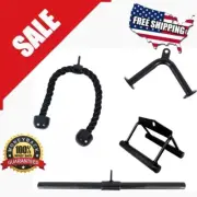 Tricep Press down Cable Attachment LAT Pulldown Attachment Weight Machine Acce