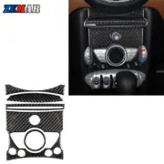 Carbon Fiber CD Air Conditioner Control Panel Trim A For MINI Cooper R55 R56 R57 (for: Mini)