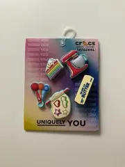 NEW Jibbitz Crocs Wake & Bake Butter Mixer Cake Spoons Cookie Rare & HTF