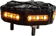 Buyers Products SL575ALP SAE J845 Class 2 LED Micro Beacon, Rated IP67, Permanent Mount, Light For Dump Trucks, Service Body Trucks, Strobe Lights for Vehicles