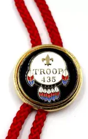 Troop 435 Rocklin California Bolo Slide Golden Empire Council CA Boy Scouts BSA