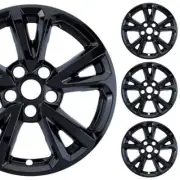 FITS 2016-2017 Chevrolet Equinox 17" Gloss Black Wheel Skins # 7016-GB NEW SET/4