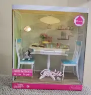 2006 Mattel Barbie Home Table & Chairs Kitchen Playset