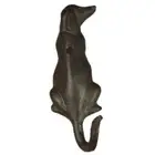 Black Puppy Door Hook Iron Coat Hook Portable Towel Hooks For Clothes Cast