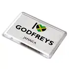 FRIDGE MAGNET - I Love Godfreys, Jamaica