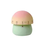 Mechanical Kitchen Timer Cute Mushroom Timer For Kids 60 Minutes Manual Countdown Timer For Home Study Cooking Tool green