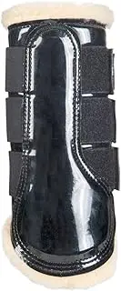 HKM 547955 HKM Comfort Lacquer Tendon Boots XL Bronze