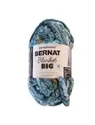 NEW Bernat Blanket Big Yarn 51098 Aqua Splash Free Pattern On Label