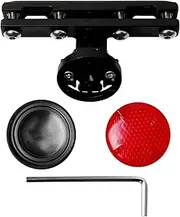 LICHIFIT Bike Seat Bow Hidden Bracket Mount Reflector Protective Shell Cover Fixed Holder for AirTag