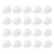 20PCS Silicone Plugs, 1/2in Salt Shakers Hollow Sealing Plug, White