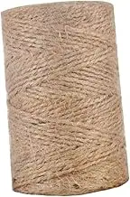 1 Roll Natural Jute Twine Rope for DIY Crafts and Wrapping Vintage Style Burlap String for Home Decor and Party Decorations Durable and Cord