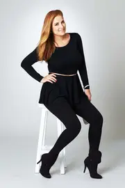 Belle Ls Peplum Tee--BLB-07