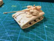 3D Printed 1/72 United States T92 Light Tank Unpainted Kit Model NEW ！
