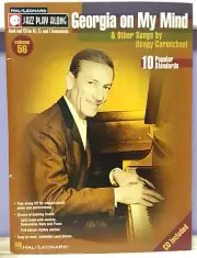 Hal Leonard Jazz Play Along Songbook & CD ~ Volume 56 ~ Georgia On My Mind