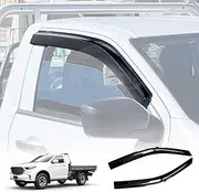 X-CAR Weathershields for Mazda BT-50 BT50 Single Cab 2020-2025 TF Series Car Weather Shields Wind Deflectors Window Sun Visor