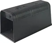 Sorlaarti Mouse Trap, Electric Mouse Trap Instant Kill Rodent Zapper for Rats, Easy to Set Up in Basements, Garages, Old Houses. Battery Powered(4X C Battery, Not Included), Black.