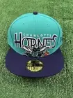 New Era Charlotte Hornets Big Hornet Logo 59Fifty Fitted Sz 7 1/2