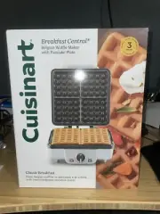 Cuisinart 4-Slice Belgian Waffle Maker with Pancake Plates