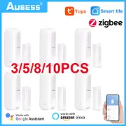 Tuya Zigbee Door Sensor Smart Home Security Window Detector Automatic Sliding Do