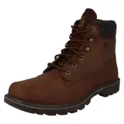 Unisex Caterpillar Nubuck Leather Lace Up Work Boots 'Bruiser 2.0'