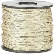 BEL AVENIR Nylon Satin Cord, 2mm 50 Yards Braided Lift Shade Cord for Necklace Bracelet String Cord, Blind Shade, Trim and Shoelaces (Dark Beige)