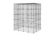 XL Cat Enclosure Cage House Metal DIY Rabbit Bunny Hutch Crate Ferret Kitten Kennel Fence Playpen Barrier Pen Habitat