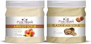 Apricot Scrub 500gm with Blackheads Scrub 500gm