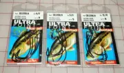 3 packs(15 total hooks) Mustad Ultra Lock Worm Hook Size 5/0 38105BLN