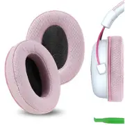 Geekria Mesh Fabric Ear Pads for HyperX Cloud II III Mix Alpha Stinger Headphone