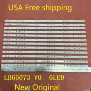 Kit LED bar(12)For Hisense H65A6140 65R6E H65AE6100 SHARP LC-6506020U LB65073 V0