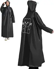 [Generic] Unisex Rain Poncho,Raincoat Jacket - Waterproof Hooded Unisex Poncho With Zippers For Easy Access Full Body Protection For Outdoor Travel Electric & Battery