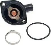 SIIMOO Thermostat with Housing Kit 18-3631 Fit for Mercury Mariner 135 150 175 200 225 250 275 300 HP Outboard Motors Replace for 892864T04 8M0174561