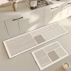 Diatomite Kitchen Rug Long Entrance Doormat Carpet Bathroom Entrance