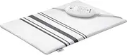 Beurer HK 25 Heating Pad, Cuddly Heat Pad with 3 Temperature Levels, Automatic Shut-Off and Safety System, Machine Washable, 40 x 30 cm, White/Grey