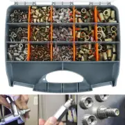 Mixed Rivet Nuts Threaded Insert Nutserts Tool Kits Workshop Equipment qiRXx