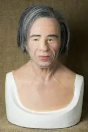 Realistic Hand Made Silicone "Pavel" Mask by The Masker, Old Man, Hand Made