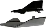 Compatible for BMW 2 Series G42 Coupe 2 Door 2021-2024 Car Side Bumper Lip Spoiler Splitter Scratch Protector Winglets Side Skirt Black