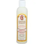 Griffin Remedy Omega-3 Body Wash, Grapefruit Essential Oils and Organic MSM,8 Oz