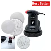 REV 6 Inch Polisher Kit - Includes Buffing Pads & Handle for Precision Work